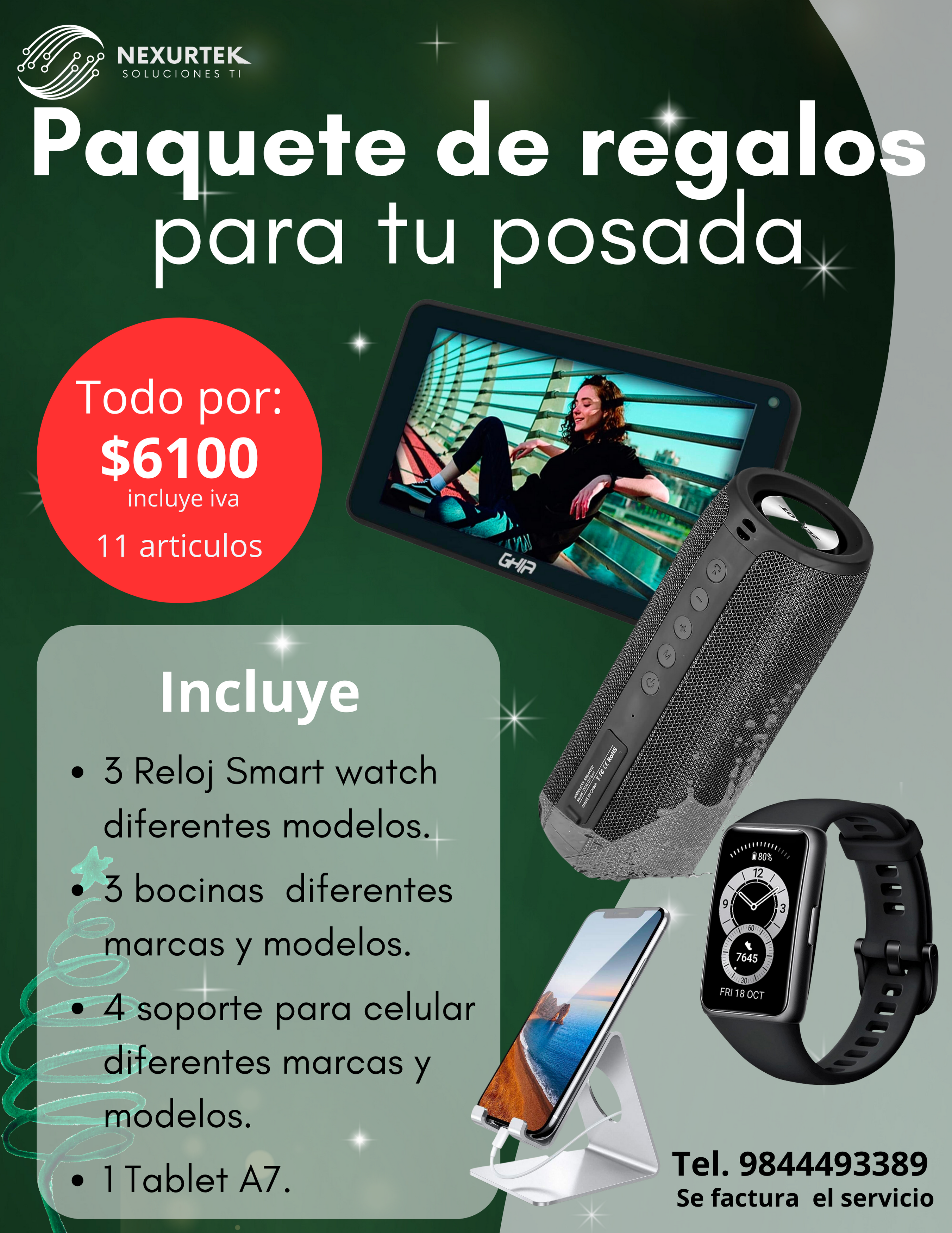 Paquete regalos